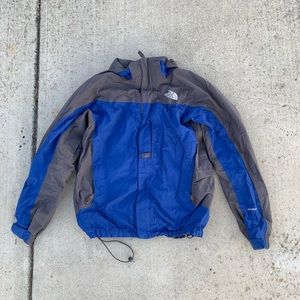 Blue and Gray Vintage The North Face jacket